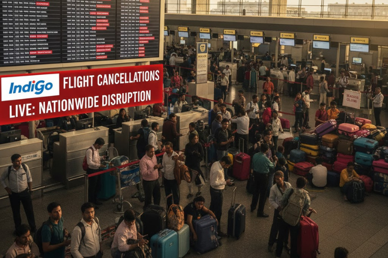 Indigo Flight Cancellations Live