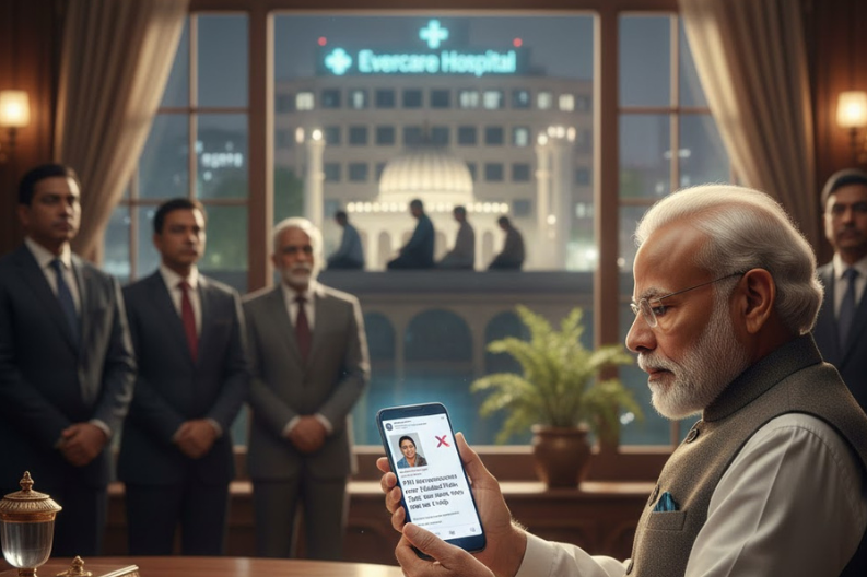 PM Modi Shows Concern Over Khaleda Zia Health Condition