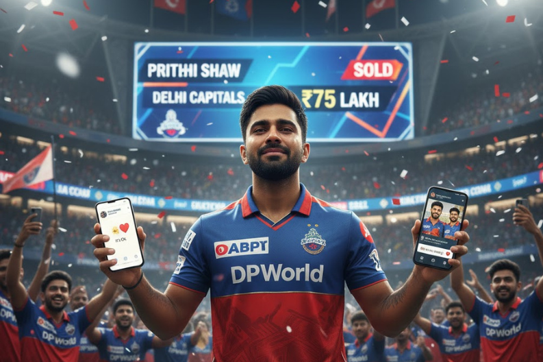 Prithvi Shaw's Emotional IPL Return From Heartbreak to Homecoming