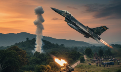Thailand vs Cambodia War Fresh Border Clashes Trigger Air Strikes (1)