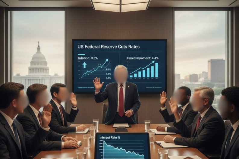 US Federal Reserve Cuts Rates